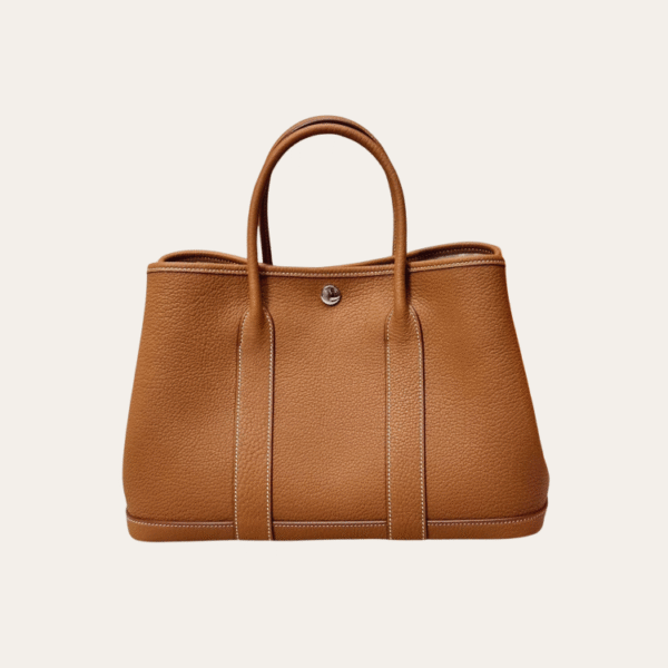 Hermès Garden Party Bag PM Tan 11.8 Inches
