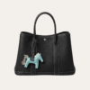 Hermès Garden Party Bag Black 11.8 Inches
