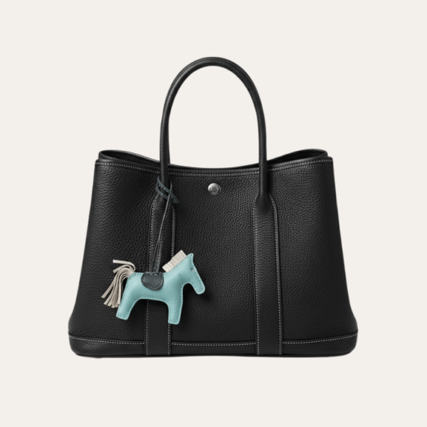 Hermès Garden Party Bag Black 11.8 Inches