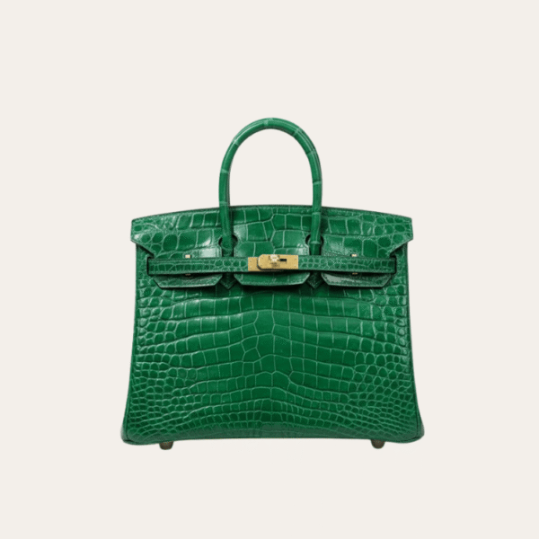 Hermès Birkin Bag Green Crocodile 9.8 Inches