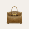 AURHM-BAG1029.png Hermès Birkin Bag Brown Crocodile 9.8 Inches