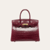 Hermès Birkin Bag Red Crocodile 9.8 Inches