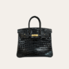 Hermès Birkin Bag Black Crocodile 9.8 Inches