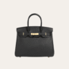 Hermes Birkin 35 Togo Leather Gold Hardware Black 13.8 Inches