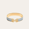 Hermes Clic Clac H Bracelet Blue