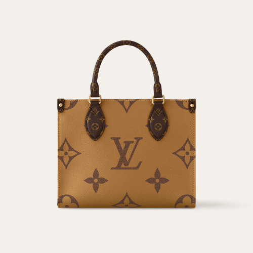 Louis Vuitton Onthego PM Brown 9.8 Inches M46373