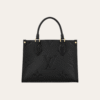 Louis Vuitton Onthego PM Black 9.8 Inches M45653