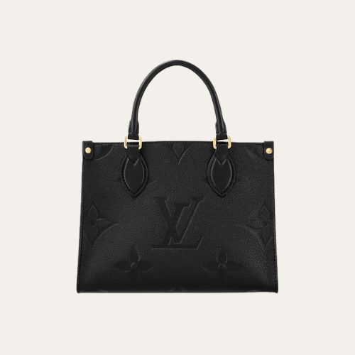 Louis Vuitton Onthego PM Black 9.8 Inches M45653
