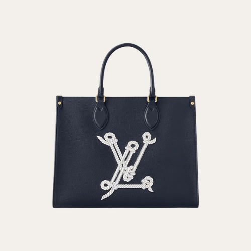 Louis Vuitton Onthego MM Black 13.8 Inches M24834