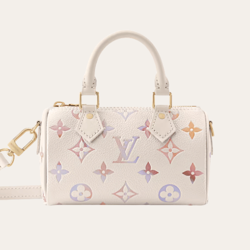 Louis Vuitton Nano Speedy Dream Beige 6.3 Inches M25591