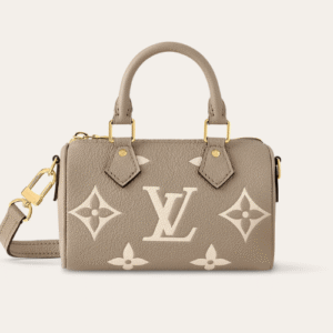 Louis Vuitton Nano Speedy Tourterelle Beige 6.3 Inches M82890