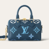 Louis Vuitton Speedy Bandouilière 20 Blue 8.1 Inches M46517
