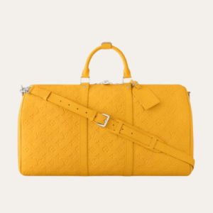 Louis Vuitton Keepall Bandoulière 50 Bag Yellow 19.7 Inches M23748