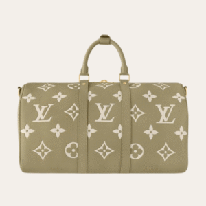 Louis Vuitton Keepall Bandoulière 45 Olive Green 17.7 Inches M46670