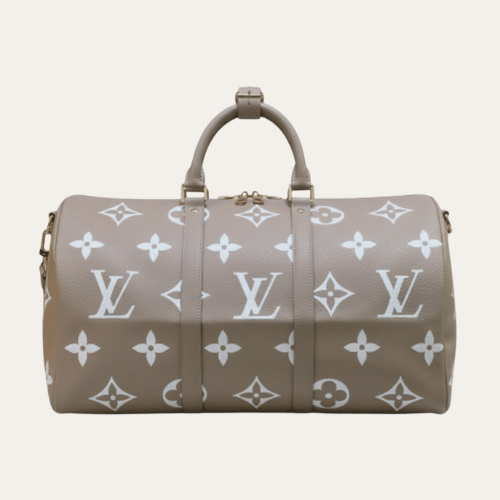 Louis Vuitton Keepall Bandoulière 45 Nude 17.7 Inches M46670