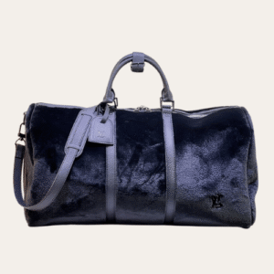 Louis Vuitton Puffy Shearling Keepall Bandoulière 50 Black 19.7 Inches M23108