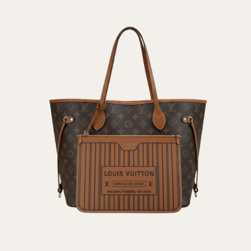 Louis Vuitton Neverfull Inside Out MM Brown 12.2 Inches M11946