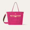 Louis Vuitton Neverfull Bandoulière Inside Out MM Pink 12.2 Inches M12779