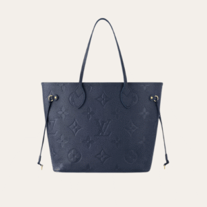 Louis Vuitton Neverfull MM Blue 12.2 Inches M47143