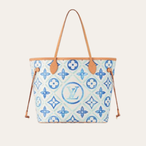 Louis Vuitton Neverfull MM By The Pool Blue 12.2 Inches M22979