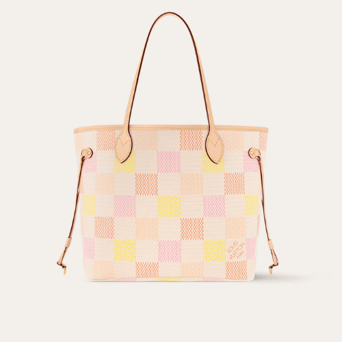 AURLV-BAG1099-1 Louis Vuitton Neverfull MM Peach 12.2 Inches N40668