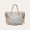 Louis Vuitton Neverfull MM Braided Damier Azur Beige 12.2 Inches N50047