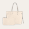 Louis Vuitton Neverfull MM Monogram Empreinte  Beige 12.2 Inches N50047