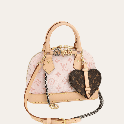 Louis Vuitton Alma Monogram BB Pink 9.8 Inches M14339