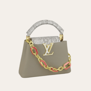 Louis Vuitton Capucines Nano Taupe 7.9 Inches