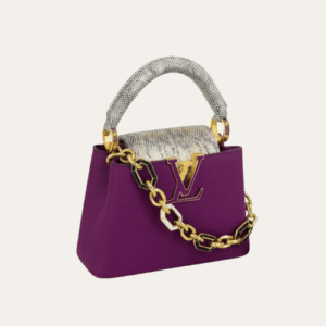 Louis Vuitton Capucines Nano Purple 7.9 Inches