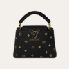 Louis Vuitton Capucines Mini Monogram Starry Night Black 7.9 Inches