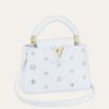 Louis Vuitton Capucines Mini Multicolor Monogram White 7.9 Inches