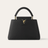 Louis Vuitton Capucines MM Black 12.4 Inches M24727