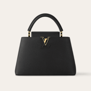 Louis Vuitton Capucines MM Black 12.4 Inches M24727