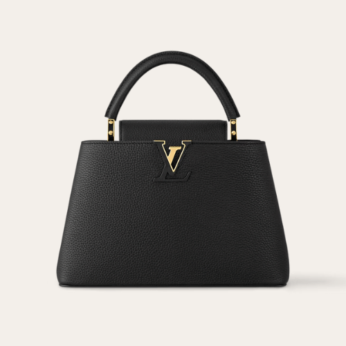 Louis Vuitton Capucines MM Black 12.4 Inches M24727