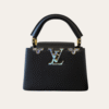 Louis Vuitton Capucines Mini Black 7.9 Inches