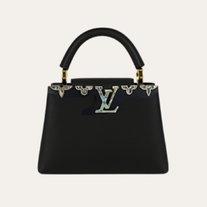 Louis Vuitton Capucines BB Black 10.6 Inches