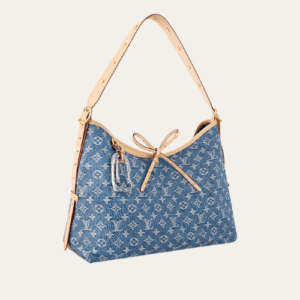 Louis Vuitton Carryall Denim Blue 15.3 Inches