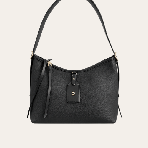 Louis Vuitton Carryall Monogram Empreinte Black 11.8 Inches