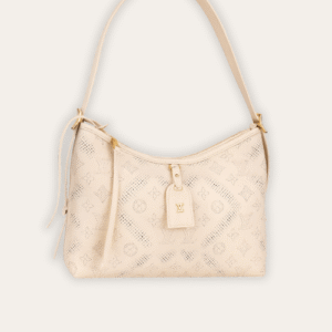 Louis Vuitton Carryall Monogram Empreinte Cream 11.8 Inches