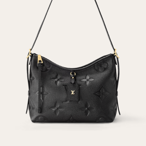 Louis Vuitton Carryall PM Monogram Empreinte Black 11.6 Inches M46288