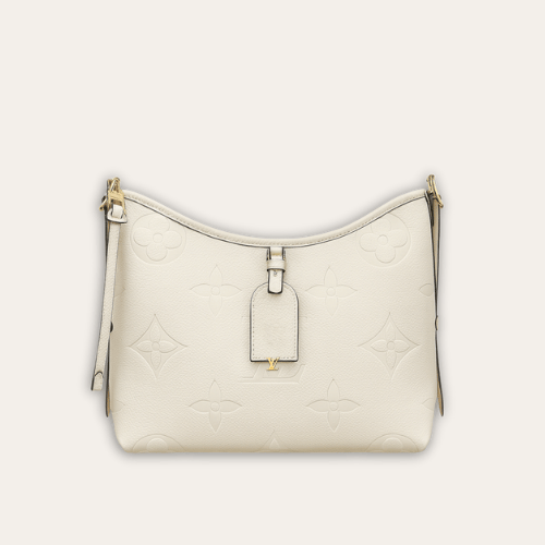 Louis Vuitton Carryall PM Monogram Empreinte White 11.4 Inches