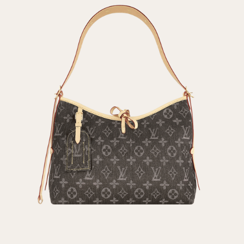 Louis Vuitton Carryall Denim Grey Monogram 11.4 Inches