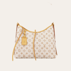 Louis Vuitton Carryall PM Monogram White Brown 11.4 Inches