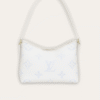 Louis Vuitton Carryall PM Monogram Empreinte White Blue 11.4 Inches