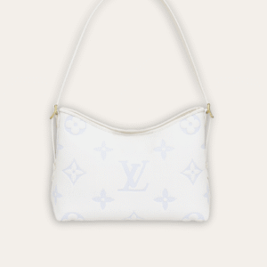 Louis Vuitton Carryall PM Monogram Empreinte White Blue 11.4 Inches