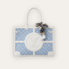 Louis Vuitton Onthego Tote Bag Light Blue / White 15.7 Inches