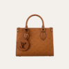 Louis Vuitton Onthego PM Brown Monogram 9.8 Inches