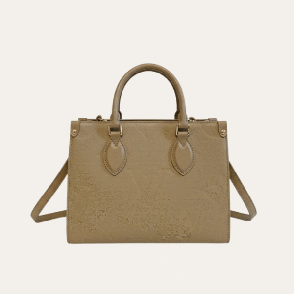Louis Vuitton Onthego PM Taupe Monogram 9.8 Inches