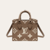 Louis Vuitton Onthego Mini Taupe Monogram 7.1 Inches